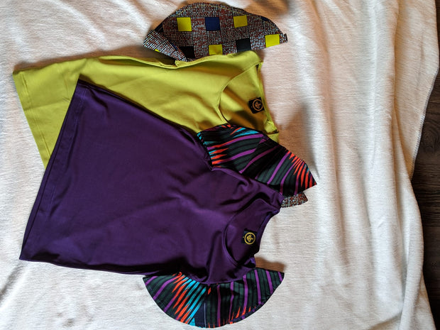 Purple Butterfly Top