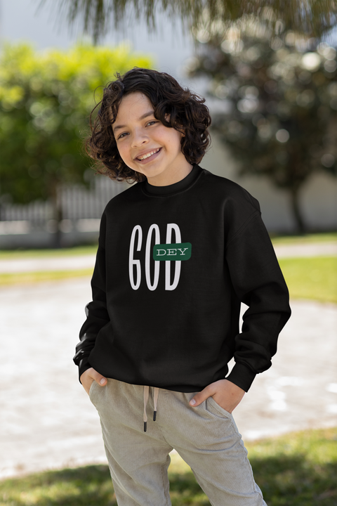 GOD Dey Crewneck - Kids