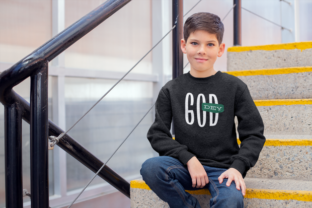 GOD Dey Crewneck - Kids