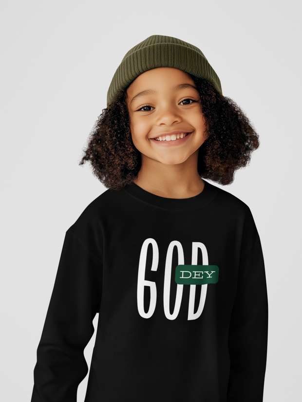 GOD Dey Crewneck - Kids